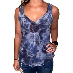 VTG Free People Tie-Dye Tank Top